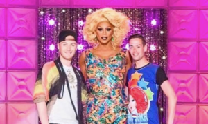 RuPaul with The Vivienne